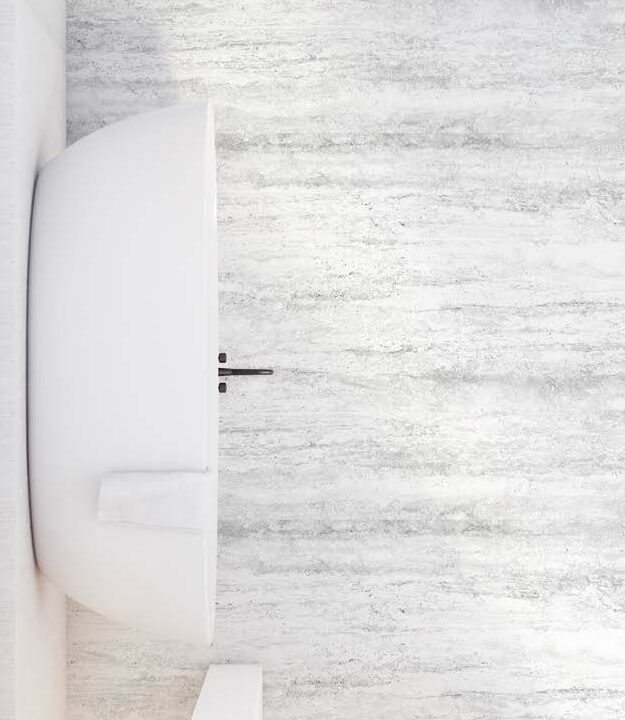 Alu-Design-Platten für die Revolution im Bad. Durch den Einsatz der großflächigen und innovative Wandverkleidungen sparen Sie Fugen, Zeit und Geld. oberflächenveredelung. wandplatte.